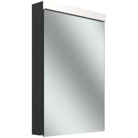Schneider LOW plus LED-Spiegelschrank, 1 Tür 50cm, Anschlag