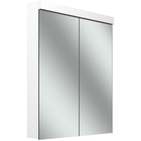 Schneider LOW plus LED-Spiegelschrank, 2 Türen 30/30cm,