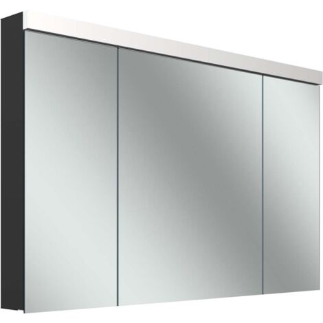 Schneider LOW plus LED-Spiegelschrank, 3 Türen 30/60/30cm,
