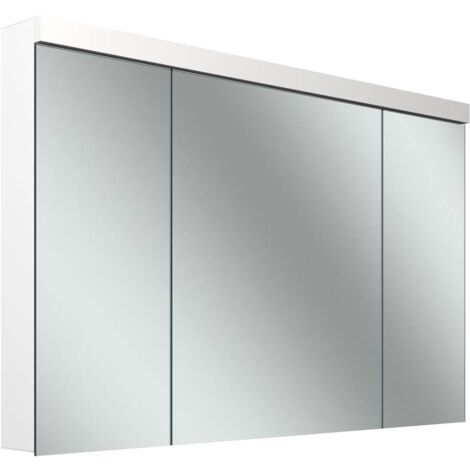 Schneider LOW plus LED-Spiegelschrank, 3 Türen 30/60/30cm,