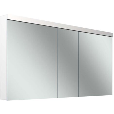 Schneider LOW plus LED-Spiegelschrank, 3 Türen 60/30/60cm,