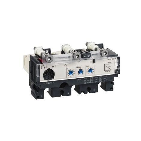 Schneider LV429170 Compact NSX100-250 - déclencheur micrologic 2.2 M - 100A - 3P3d