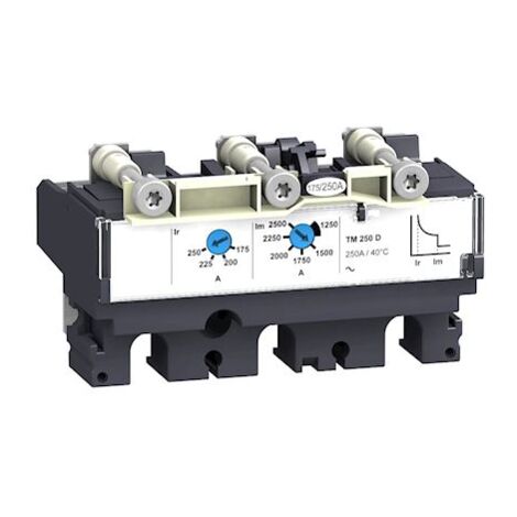 Schneider LV430431 DECLENCHEUR TM125D 3P3D POUR DISJONCTEUR NSX160/250