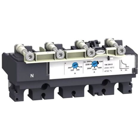Schneider LV430451 Déclencheur tm125d 4p4d pour disjoncteur nsx160/250