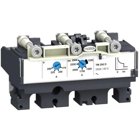 Schneider LV431430 DECLENCHEUR TM250D 3P3D POUR DISJONCTEUR NSX250