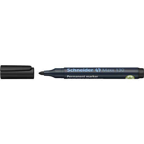 Schneider Maxx 130 113001 Marqueur permanent noir résiste à l'eau: oui D44140