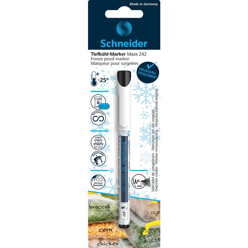 Schneider Maxx 242 Prodotti per Ufficio, Nero