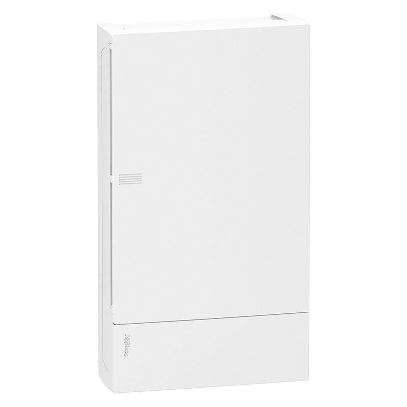 Schneider Electric - Coffret Schneider en saillie 12 modules par rangée avec porte opaque RESI9 3 Lignes