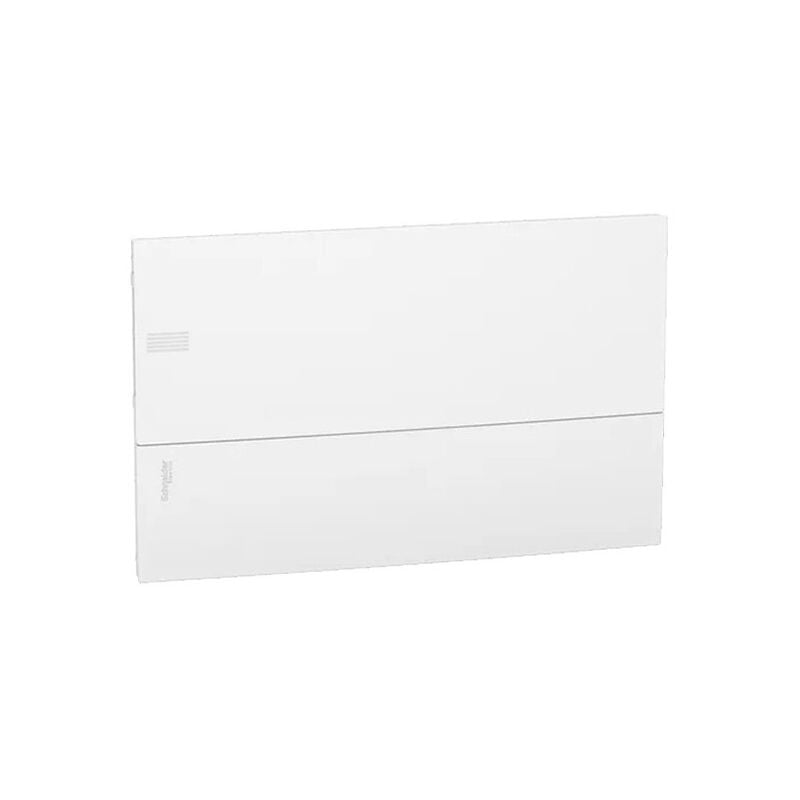 Schneider Electric - Schneider Mini Pragma MIP20118 Armoire encastrée à 1 rangée avec porte 18 modules par rangée