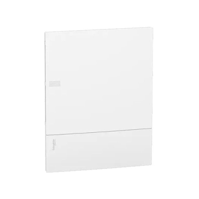 Schneider Electric - Schneider Mini Pragma MIP20212 Armoire encastrée 2 rangées avec porte 12 modules par rangée