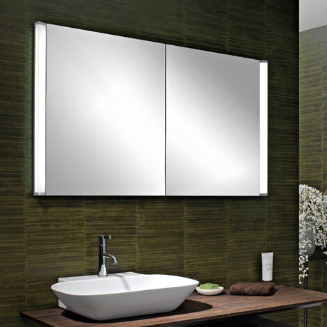 Schneider mirror cabinet ELUALine 100 / 2 / LED 162.100 ...