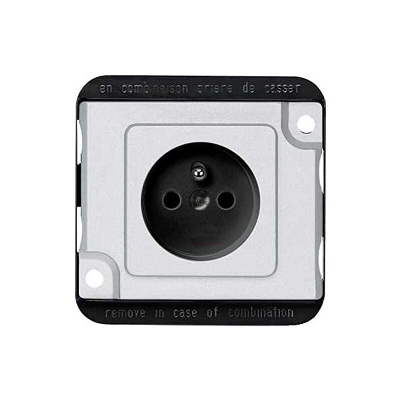 Anti-Vandalisme, Prise De Courant 2p+t Nf, Connexion À Vis Schneider Electric Schmtn2500-7060