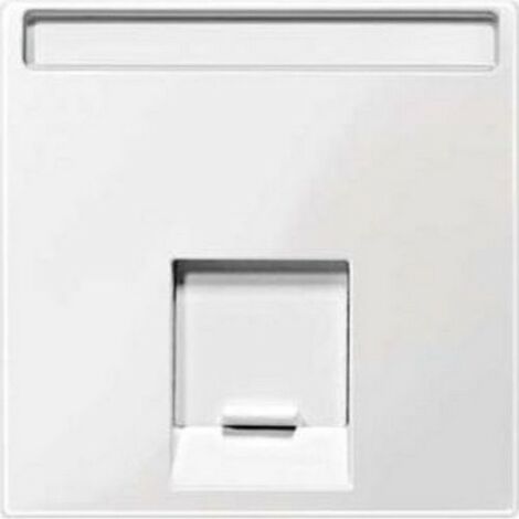 Schneider MTN469819 - Enjoliveur RJ45 SPL MPLAN BLC BRIL