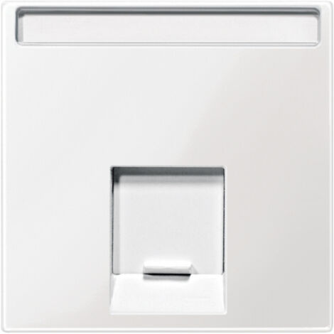 Schneider MTN469819 - Enjoliveur RJ45 SPL MPLAN BLC BRIL