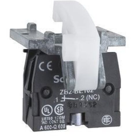 SCHNEIDER NO+NC Endkontaktblock mit 10A und 250V Spannung.