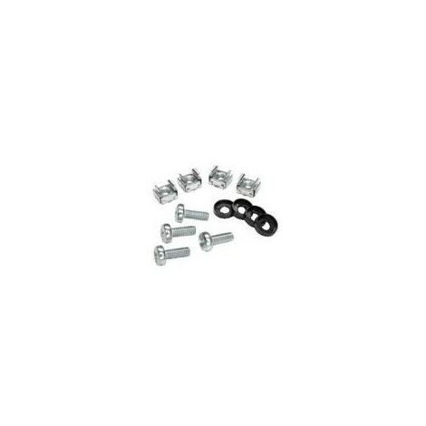 Schneider NSYGFR95M55 Tornillo M5 (x50) + tuerca+arandela cuadrada9.5