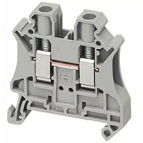SCHNEIDER NSYTRV62 BORNE CONEX TORNILLO, 2PTS, 6MM2 GRIS PBT - SYS 40 65