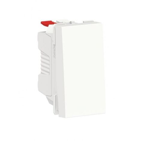 SCHNEIDER NU310618 module polaire 1 bouton poussoir