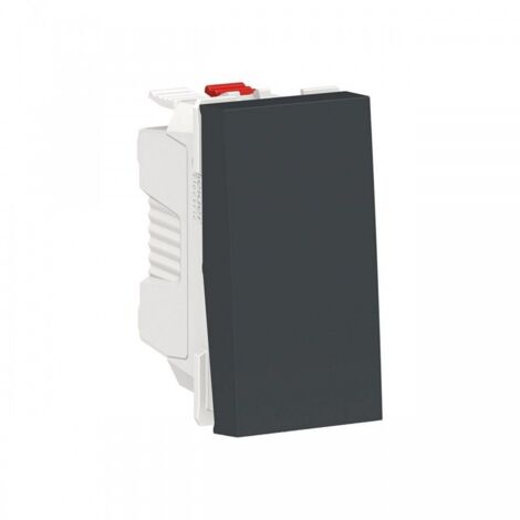 SCHNEIDER NU310654 Pulsante 1 modulo antracite