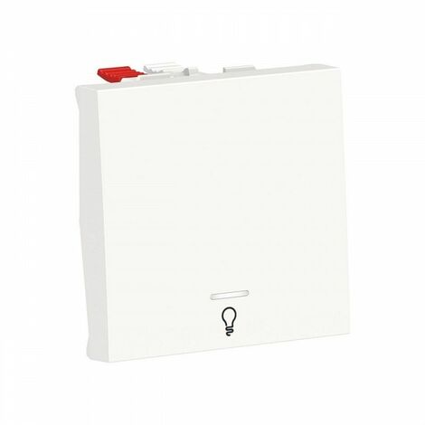 SCHNEIDER NU320618LN bouton poussoir de localisation polaire 2 modules d'éclairage LED