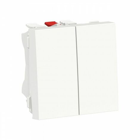 SCHNEIDER NU321318 zweipoliger Schalter 2 Module