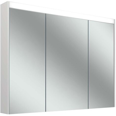 Schneider OBJECT Line Comfort armoire de toilette LED, 3 portes