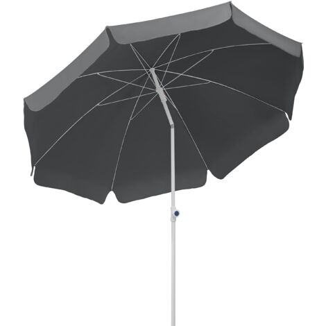 Schneider Ombrellone Ibiza, 200 cm, rotondo, 680-15, struttura in acciaio, rivestimento in poliestere, 2,1 kg