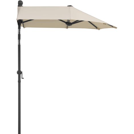 Schneider - Ombrellone Salerno Mezzo, 150 x 150 cm, Colore Naturale