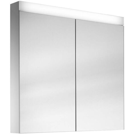Schneider PATA LED armario con espejos, 2 puertas 30/30cm,
