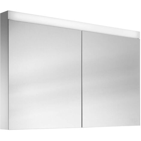 Schneider PATA LED-Spiegelschrank, 2 Türen 60/60cm,
