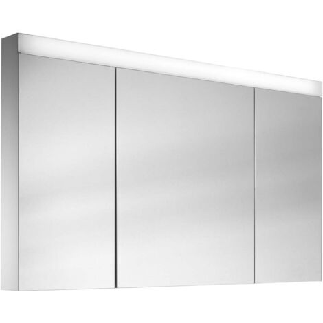 Schneider PATA LED-Spiegelschrank, 3 Türen 35/60/35cm,