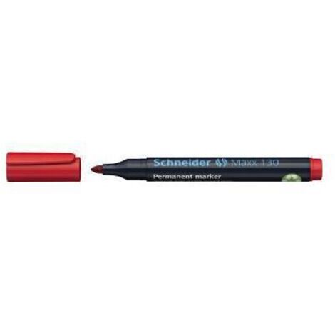 Schneider Permanentmarker Maxx 130 113002 1-3mm Rundspitze rot