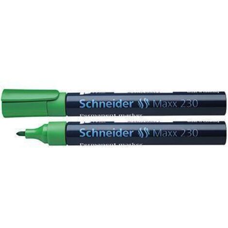 Schneider Permanentmarker Maxx 230 123004 Rundspitze 1-3mm grün