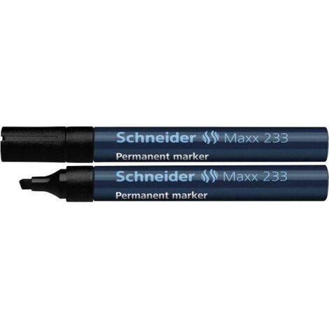 SCHNEIDER Permanentmarker Schneider Maxx 233 1-5mm schwarz Schneider Maxx 233 1-5mm schwarz