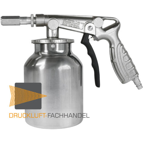 Schneider – Piste de sablage pour pistolet pneumatique – Pression de service 6 bar – Granulométrie maximale 0,8 mm – Matériaux de haute qualité