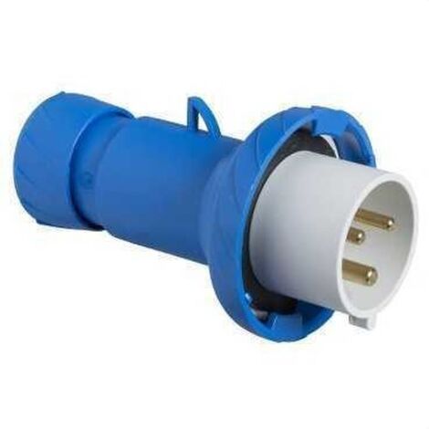 SCHNEIDER PKE16M723  Clavija aérea 16A 2P+ toma tierra 200-250V IP67 tornillo