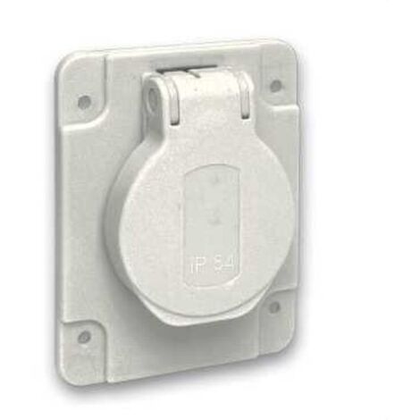 SCHNEIDER PKS61G  Base 10/16A 2P+TT apriete posterior 65x85 gris