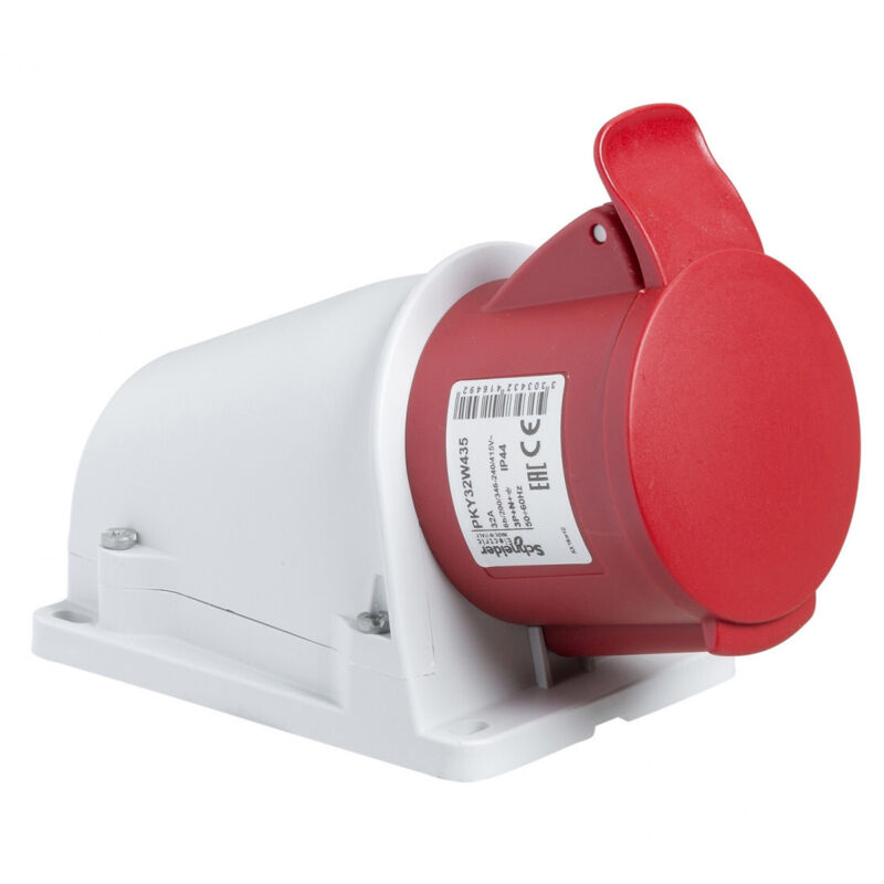 Schneider PKY16W434 Prise murale pk 16A 3P+TT 380-415V