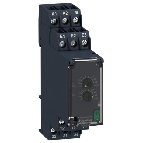Schneider RM22UA23MR Harmony Control RM22 - relais sur-tension - 15V à 500V - 2OF - 24 à 240Vca/cc