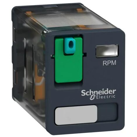 SCHNEIDER RPM21BD Harmony Relay RP - relais puissance - embroch - test - 2OF - 15A - 24VDC