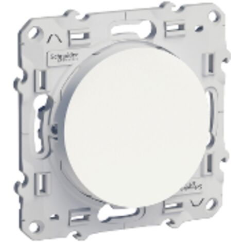 Schneider S520204 - Interruptor Odace Blanco - 10A - tornillo