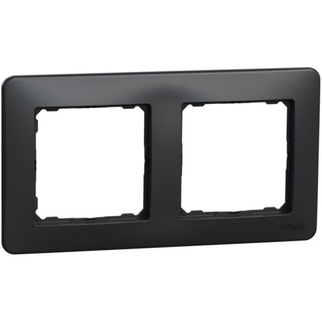 SCHNEIDER SDD314802, CADRE 2 ÉLÉMENTS SEDNA DESIGN ANTHRACITE (EAN 3606481482662) SCHNEIDER ELECTRIC