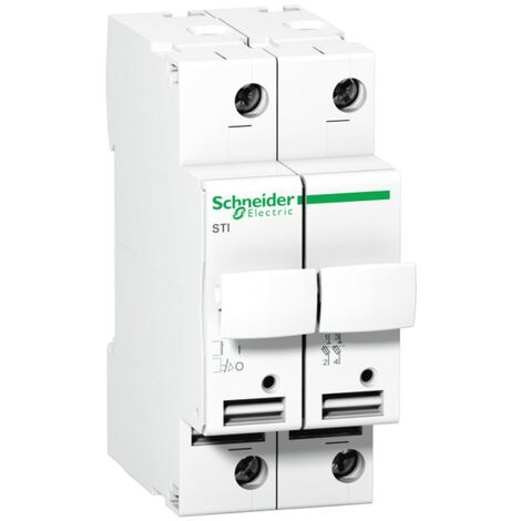 Schneider-Sicherungshalter 2P 32A 10.3X38 2 Module A9N15651