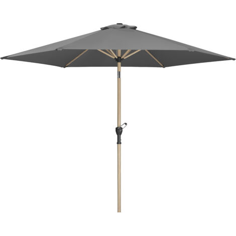 Schneider Sonnenschirm Cordoba anthrazit Ø 270 cm Marktschirm