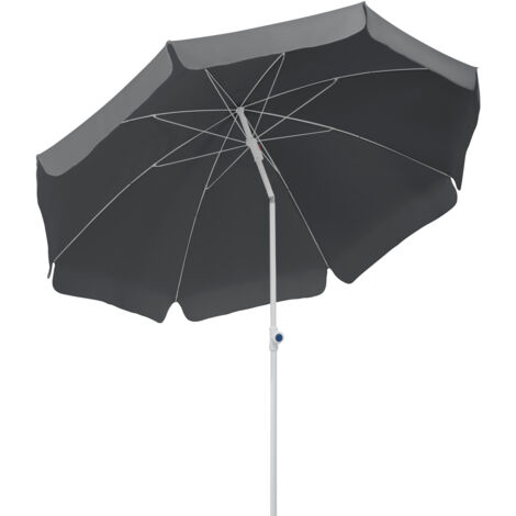 Schneider Sonnenschirm Ibiza Ø 200 cm Anthrazit UV-Schutz: 50+ Balkonschirm