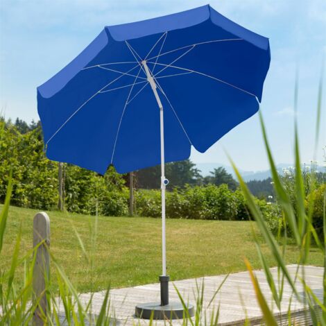 Schneider Sonnenschirm Ibiza blau Ø 240 cm Sonnenschirme