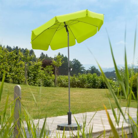 Schneider Sonnenschirm Locarno apfelgrün Ø 150 cm Sonnenschirme