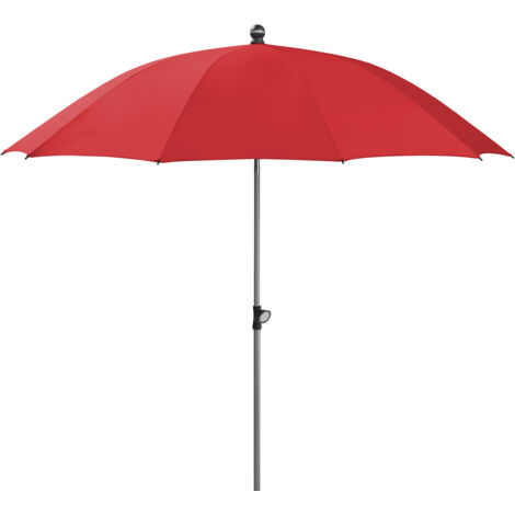 Schneider Sonnenschirm Locarno rot Ø 220 cm Marktschirm