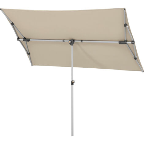 Schneider Sonnenschirm Novara natur 190 x 140 cm Sonnenschirm