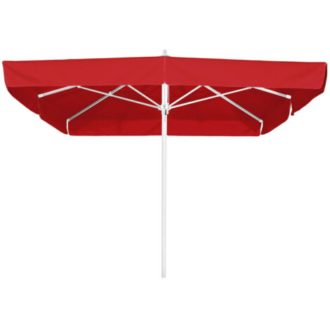 Schneider Sonnenschirm Quadro rot 300 x 300 cm Marktschirm